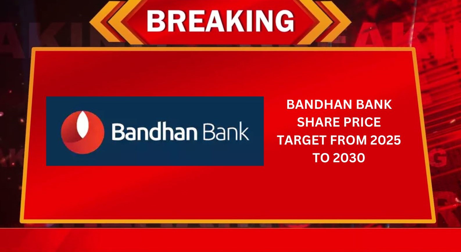 Bandhan Bank Share Price Target From 2025 to 2030