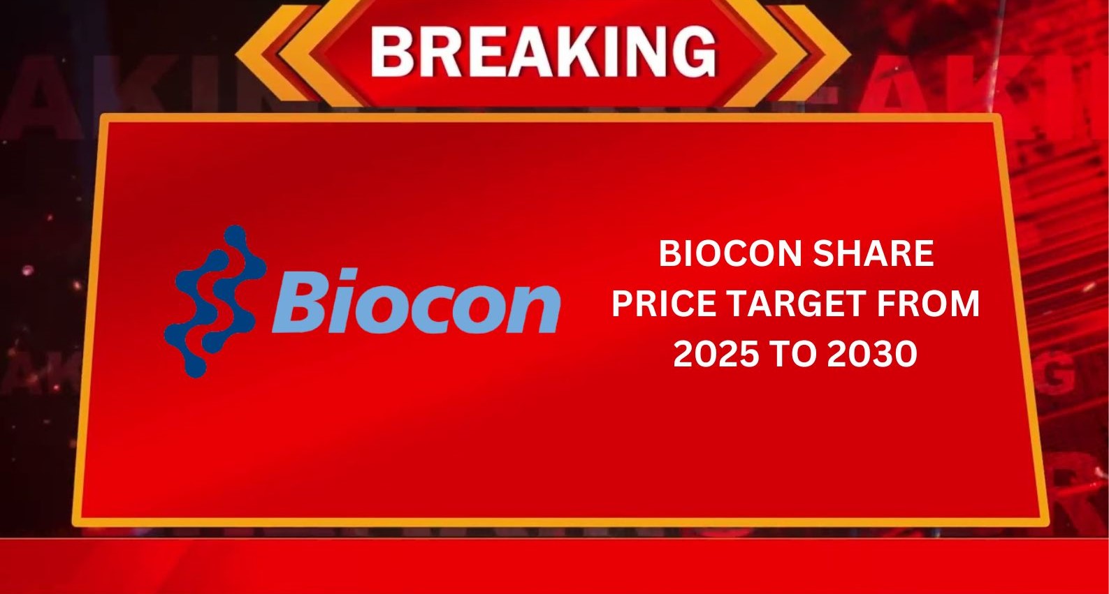 Biocon Share Price Target From 2025 to 2030