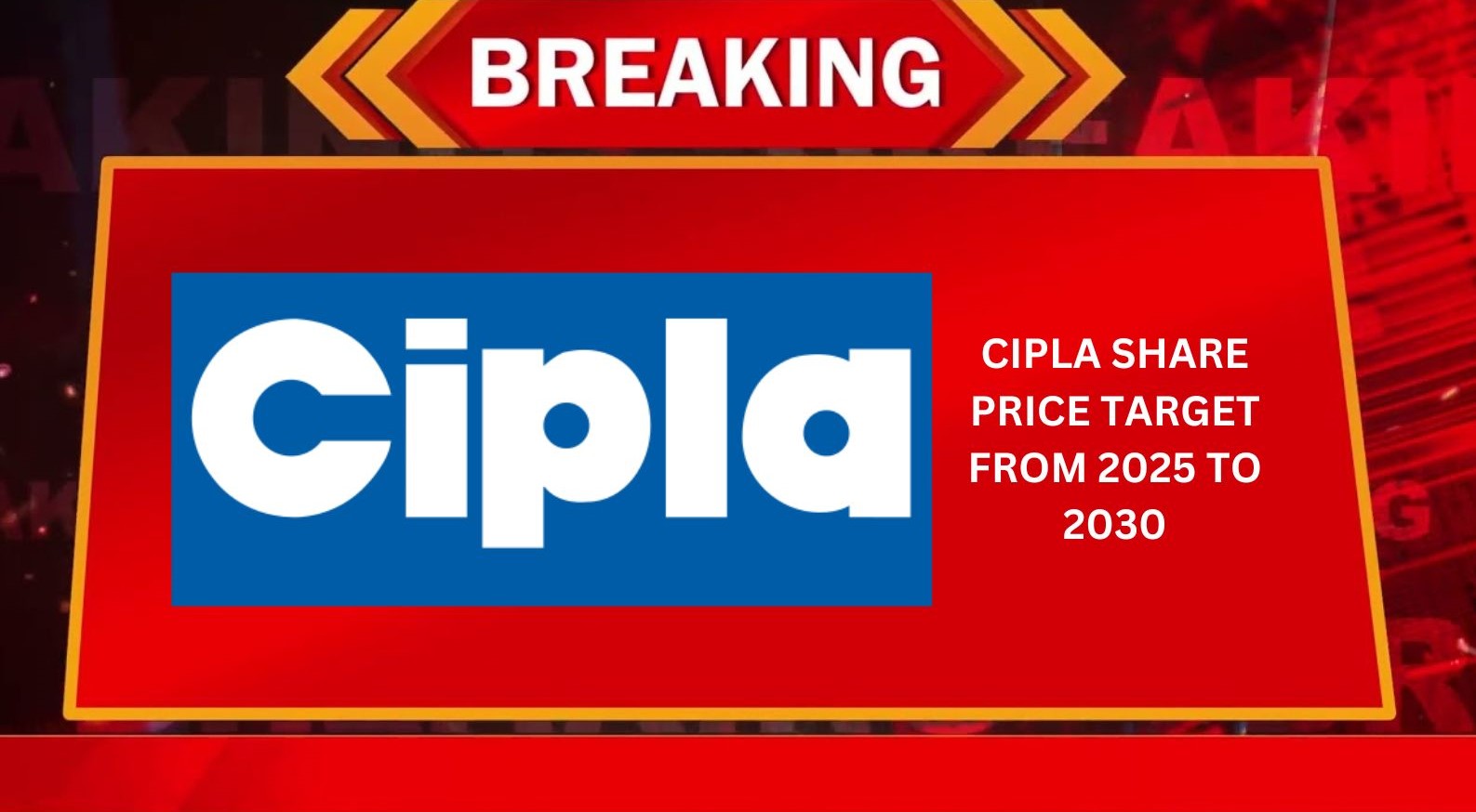 Cipla Share Price Target From 2025 to 2030