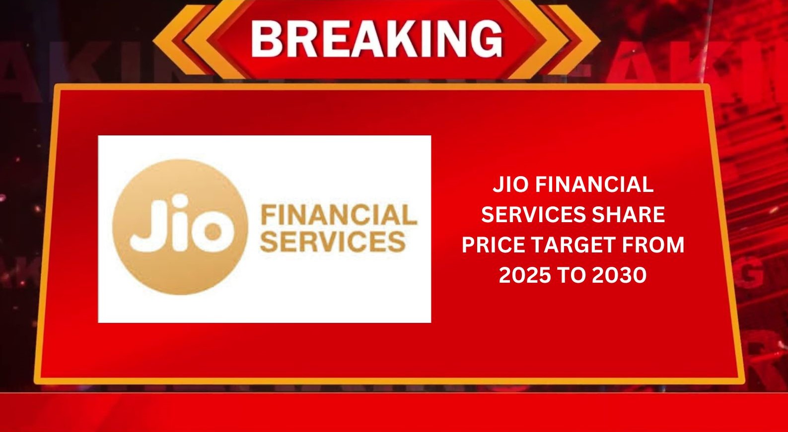 Jio Financial Services Share Price Target From 2025 to 2030