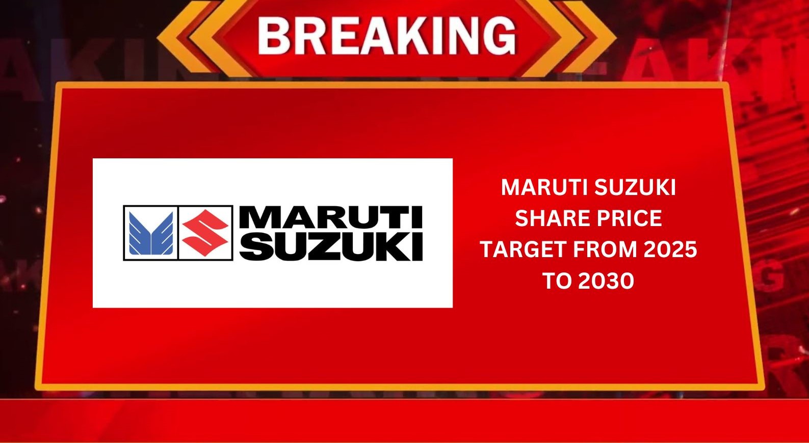 Maruti Suzuki Share Price Target From 2025 to 2030