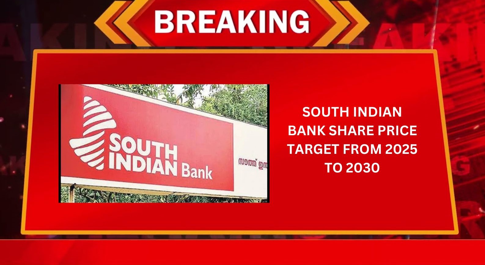 South Indian Bank Share Price Target From 2025 to 2030