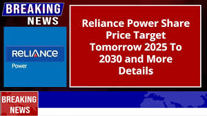 Reliance Power Share Price Target From 2025 to 2030