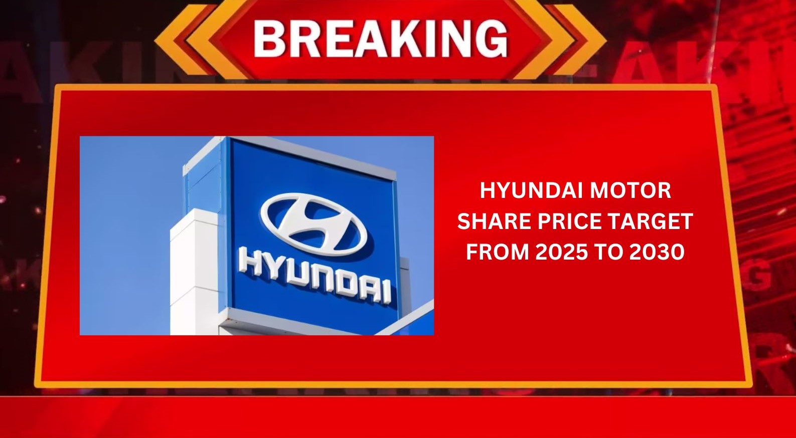 Hyundai Motor Share Price Target From 2025 to 2030