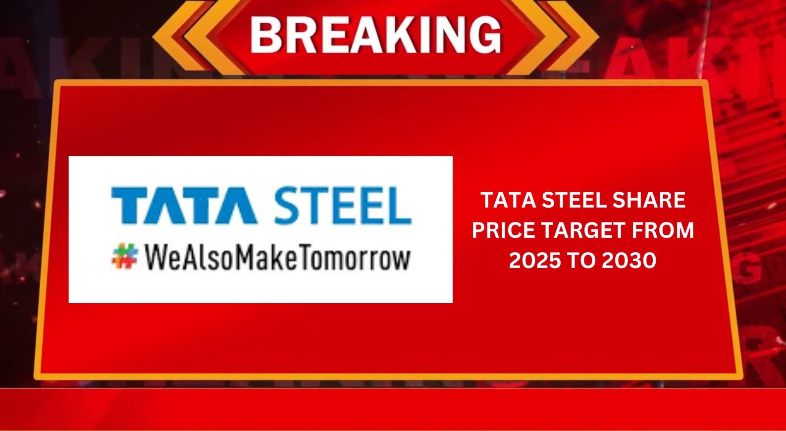 Tata Steel Share Price Target From 2025 to 2030