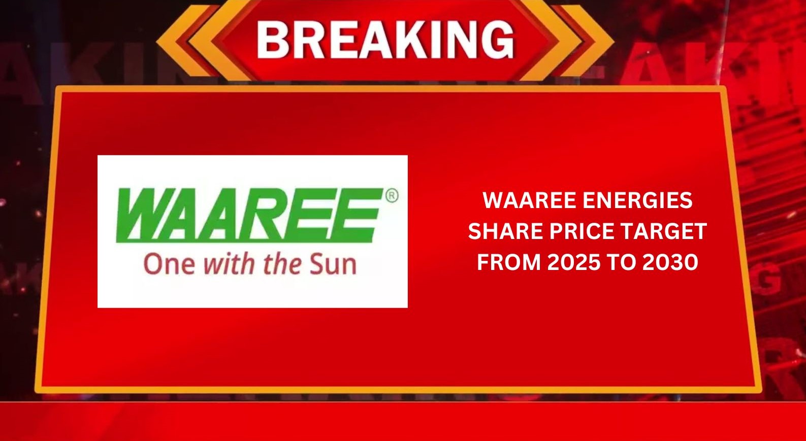 Waaree Energies Share Price Target From 2025 to 2030